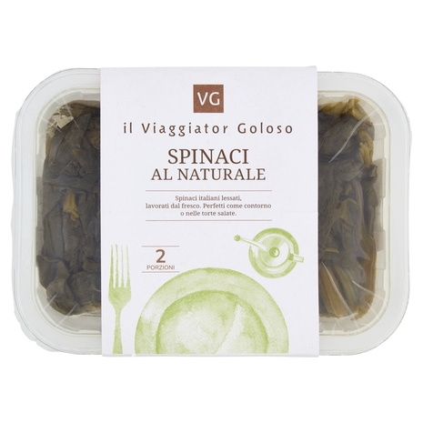 Spinaci al Naturale Il Viaggiator Goloso